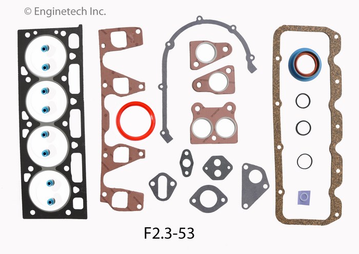 Enginetech F2.3-53 Gasket Set - Full
