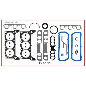 Enginetech F232-45 Gasket Set - Full
