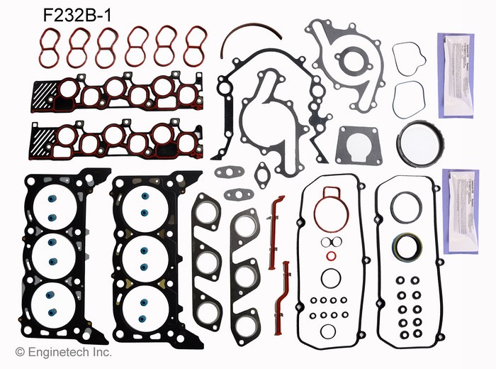 Enginetech F232B-1 Gasket Set - Full