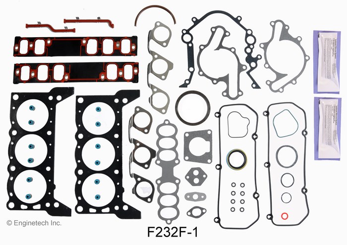 Enginetech F232F-1 Gasket Set - Full