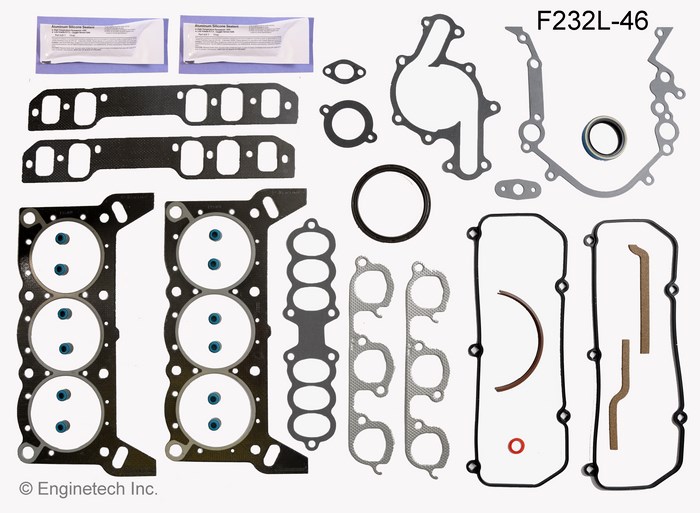 Enginetech F232L-46 Gasket Set - Full