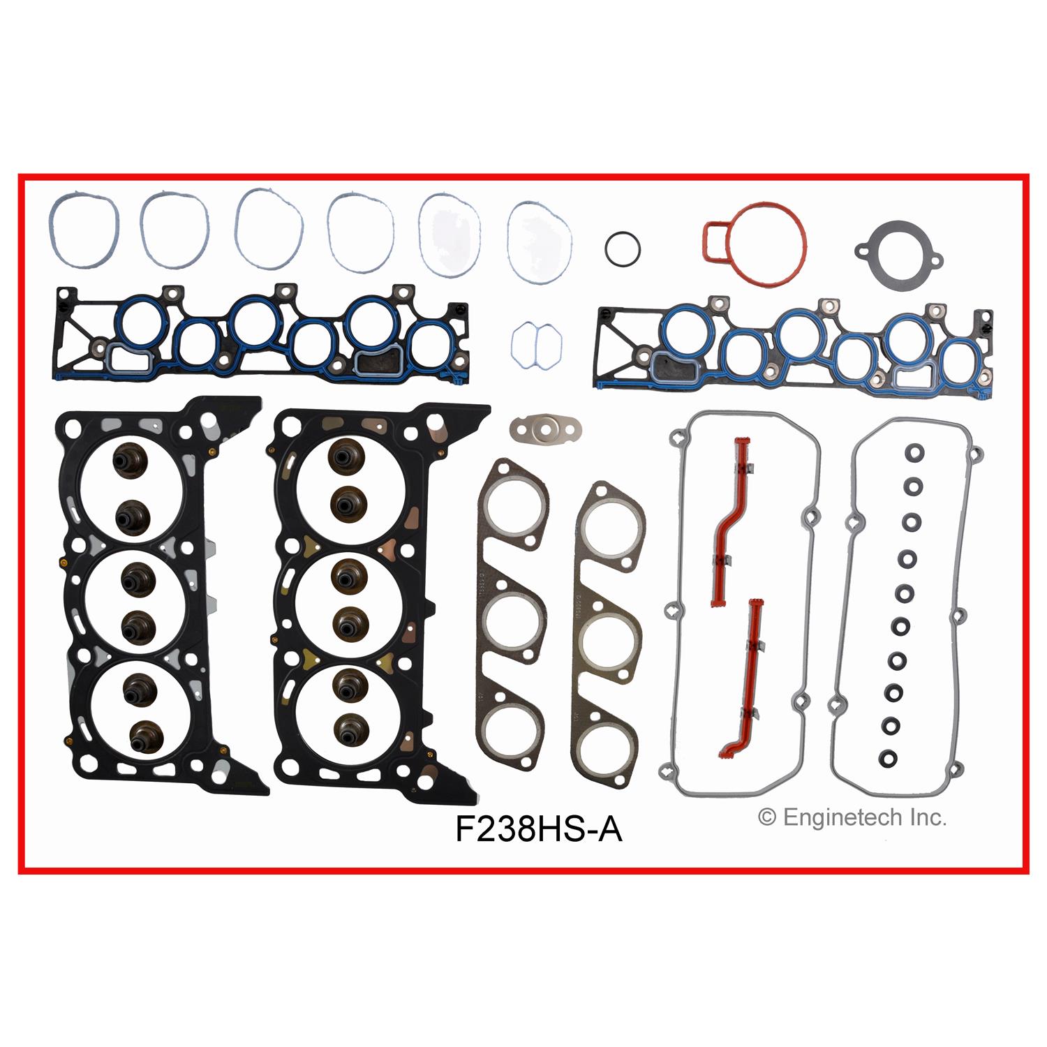 Enginetech F238HS-AWB Gasket Set - Head