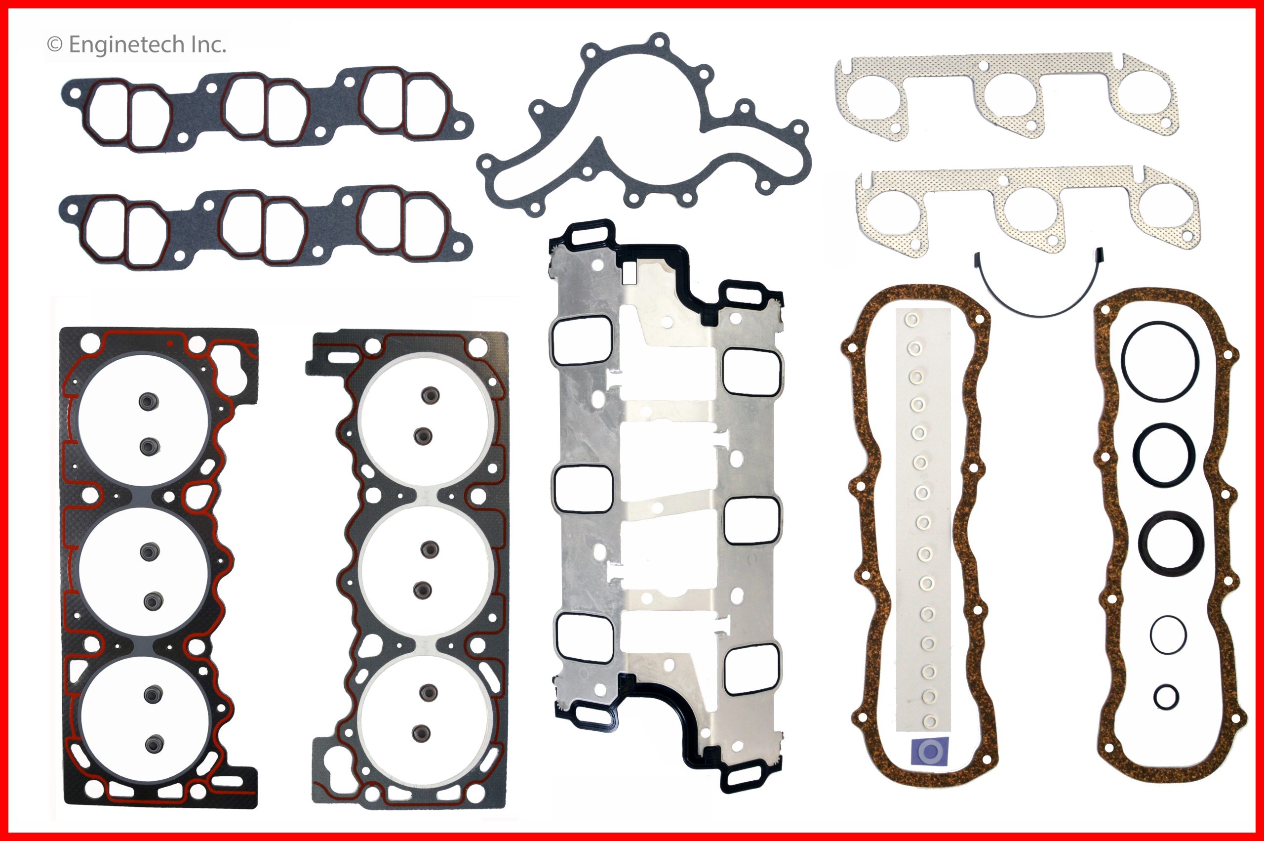Enginetech F244-39 Gasket Set - Full