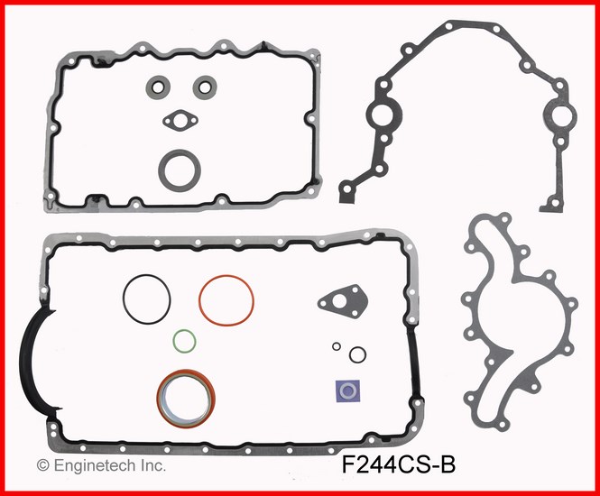 Enginetech F244CS-B Gasket Set - Lower