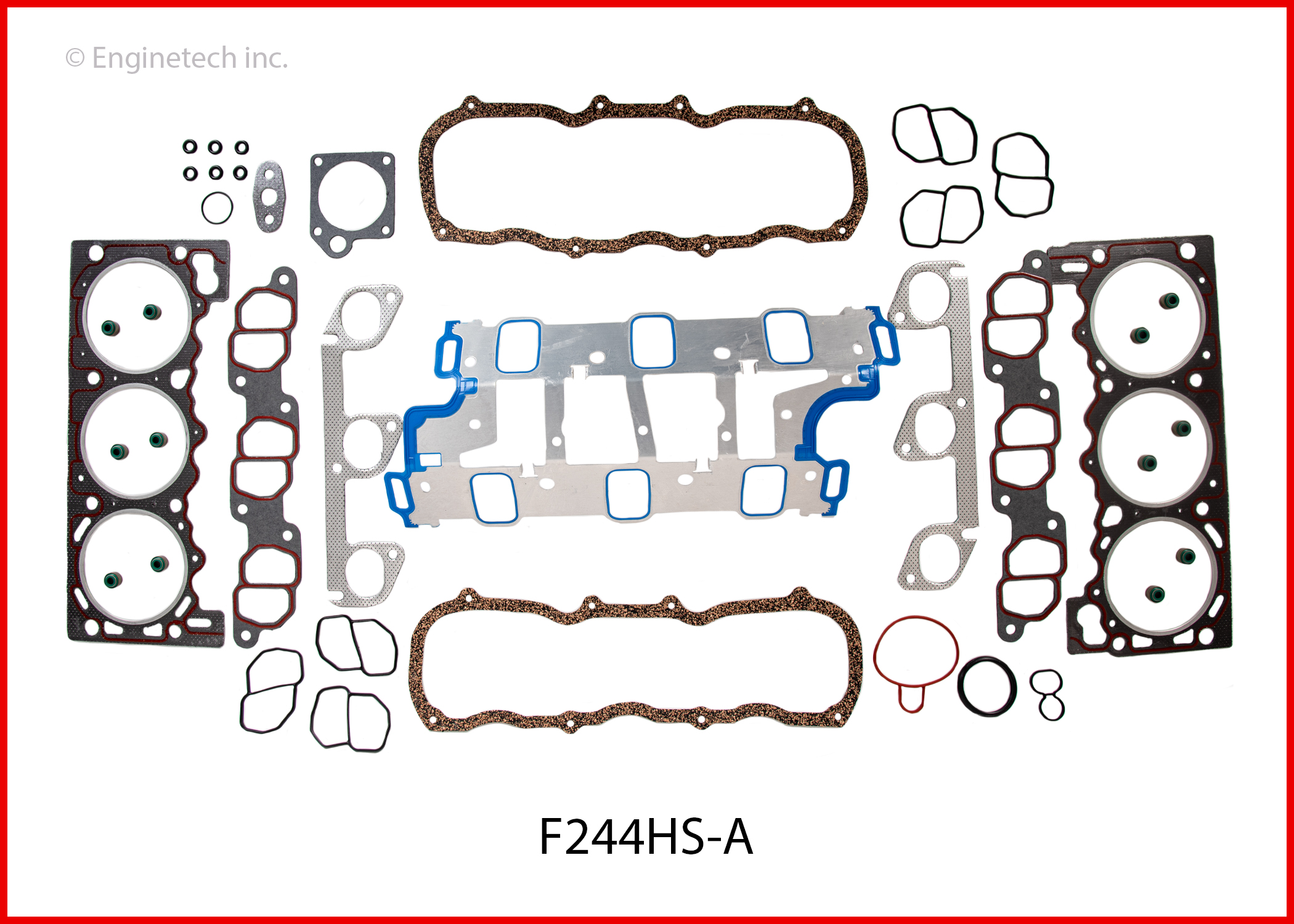 Enginetech F244HS-A Gasket Set - Head
