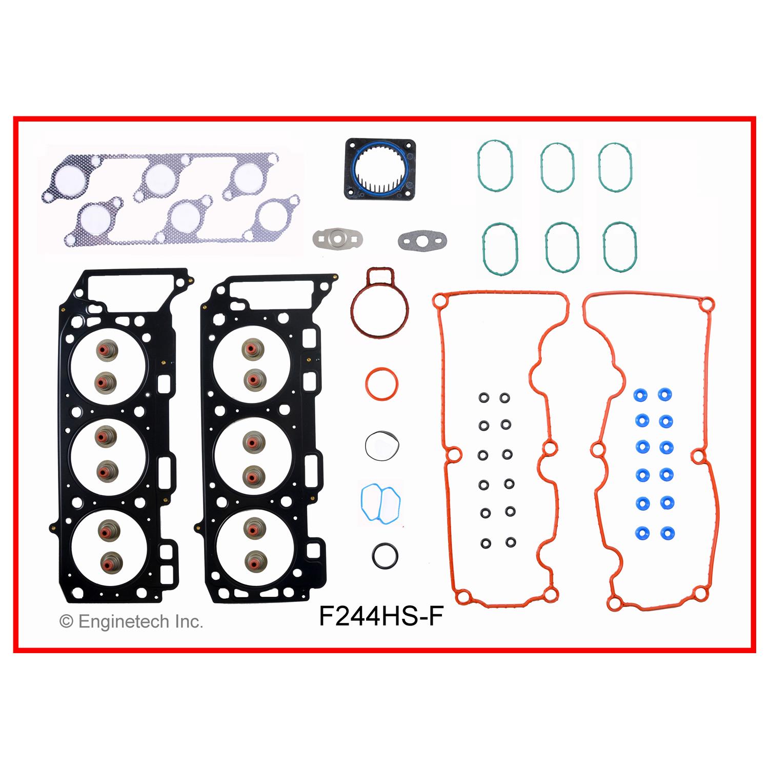 Enginetech F244HS-FWB Gasket Set - Head