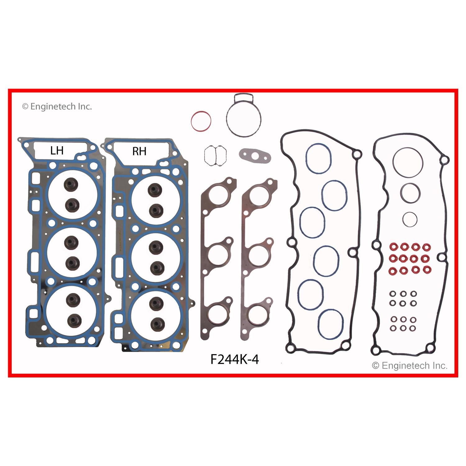 Enginetech F244K-4 Gasket Set - Full