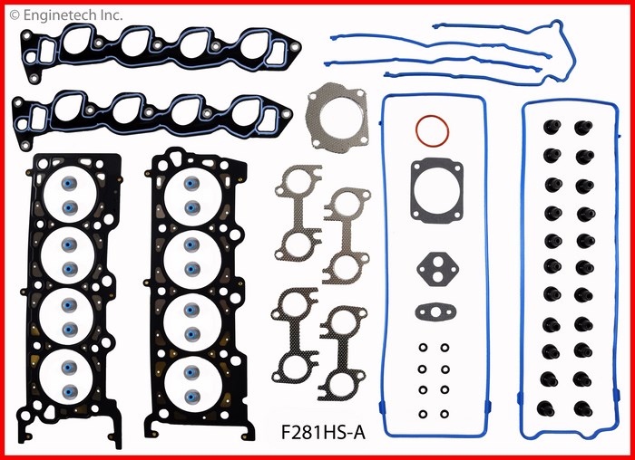 Enginetech F281HS-A Gasket Set - Head