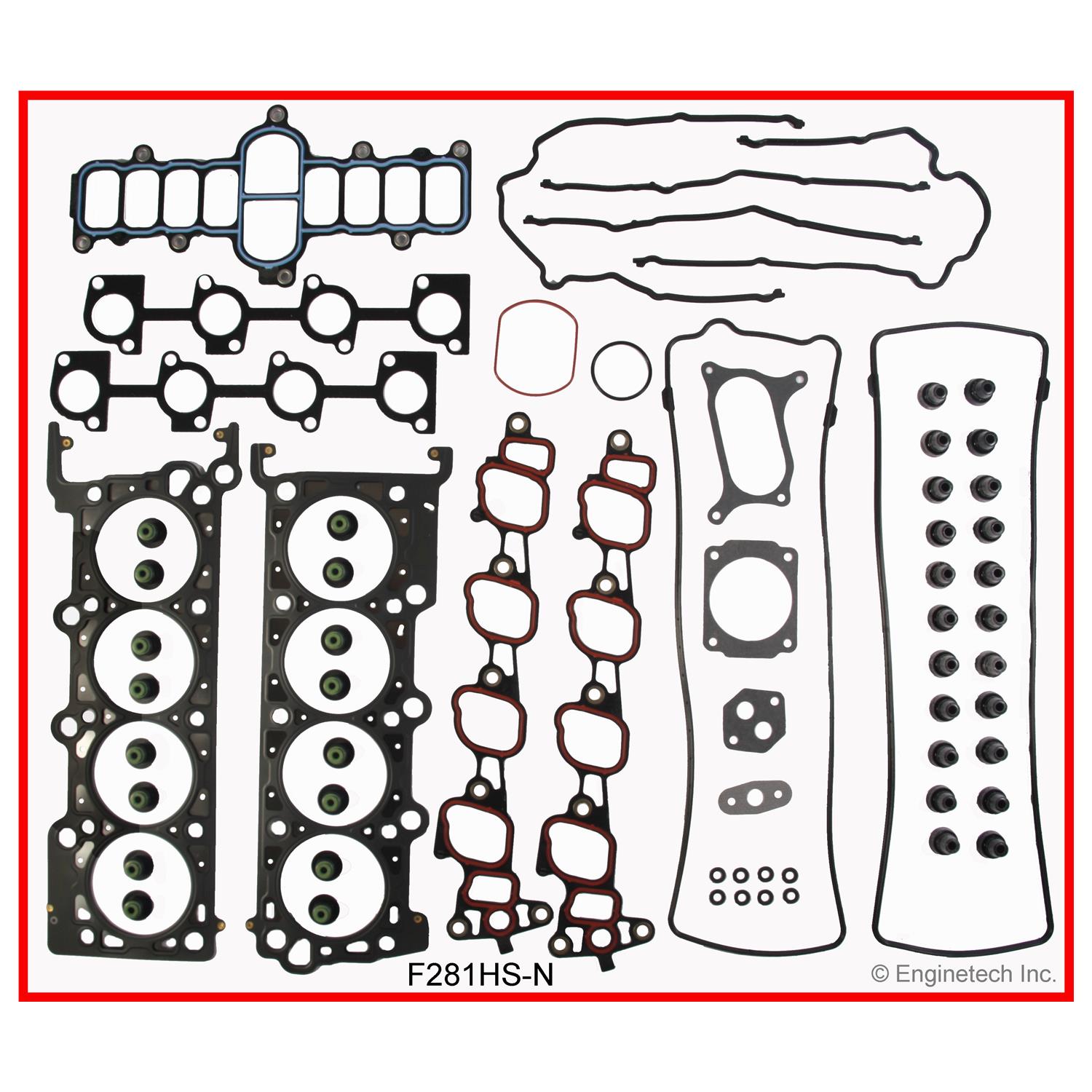 Enginetech F281HS-NWB Gasket Set - Head