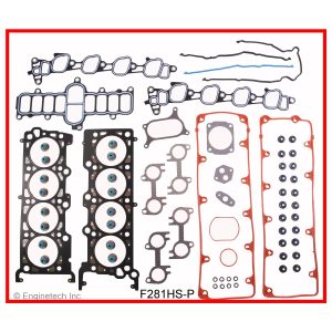 Enginetech F281HS-PWB Gasket Set - Head
