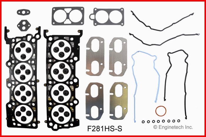 Enginetech F281HS-S Gasket Set - Head