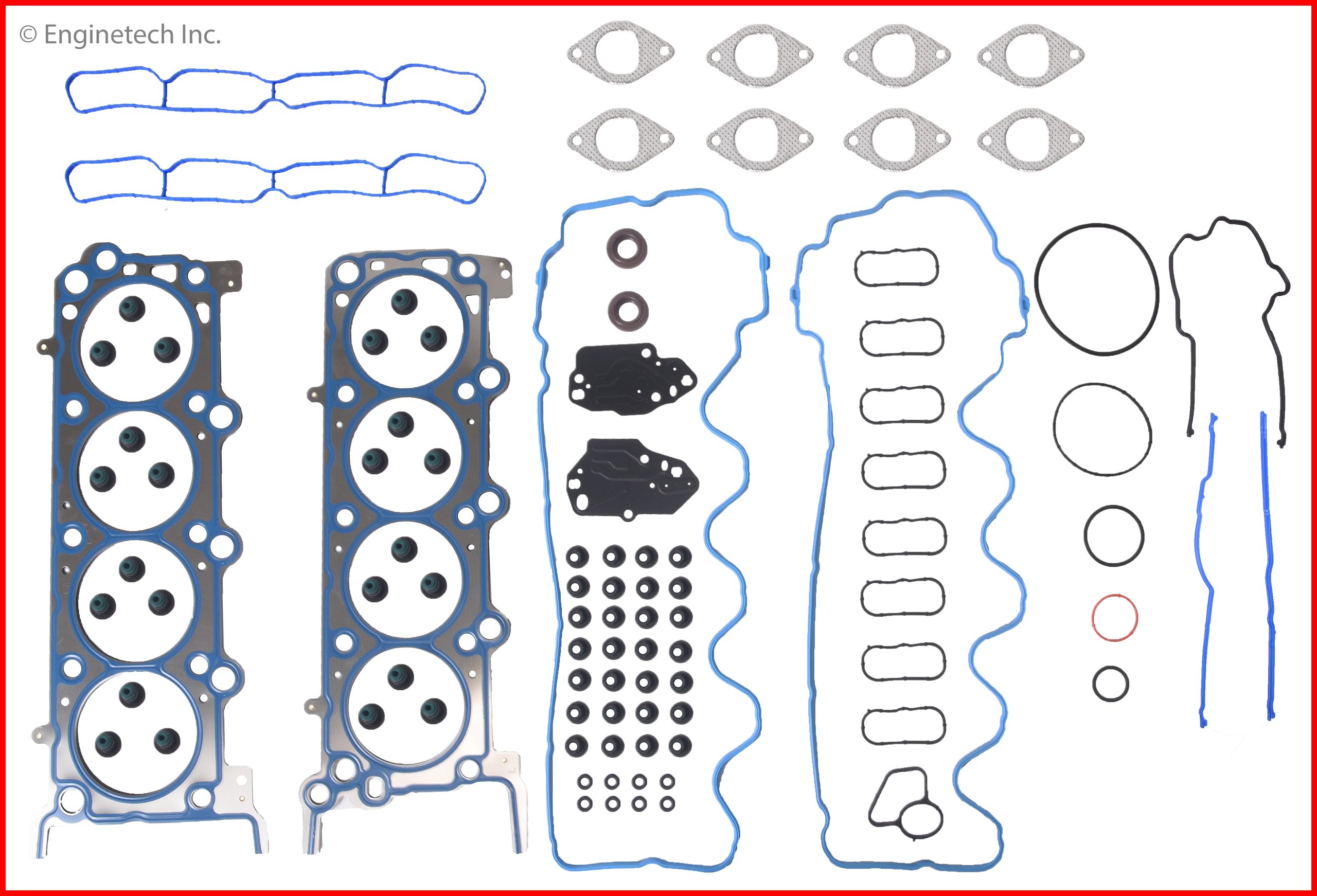 Enginetech F281HS-YWB Gasket Set - Head