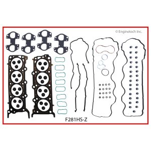 Enginetech F281HS-ZWB Gasket Set - Head