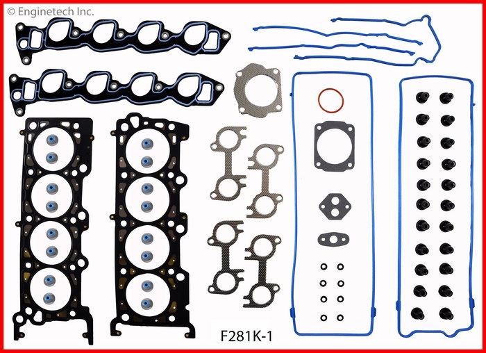 Enginetech F281K-1 Gasket Set - Full