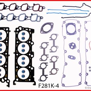 Enginetech F281K-4 Gasket Set - Full