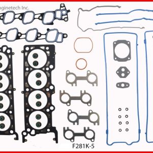 Enginetech F281K-5 Gasket Set - Full