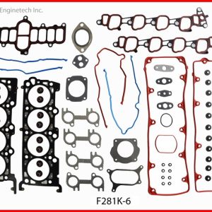 Enginetech F281K-6 Gasket Set - Full