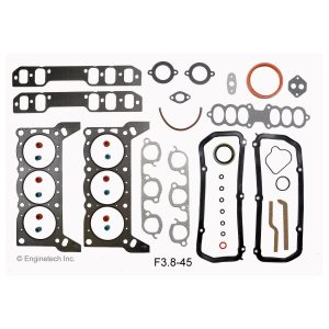 Enginetech F3.8-45 Gasket Set - Full