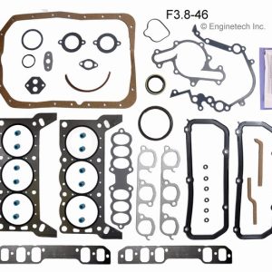 Enginetech F3.8-46 Gasket Set - Full