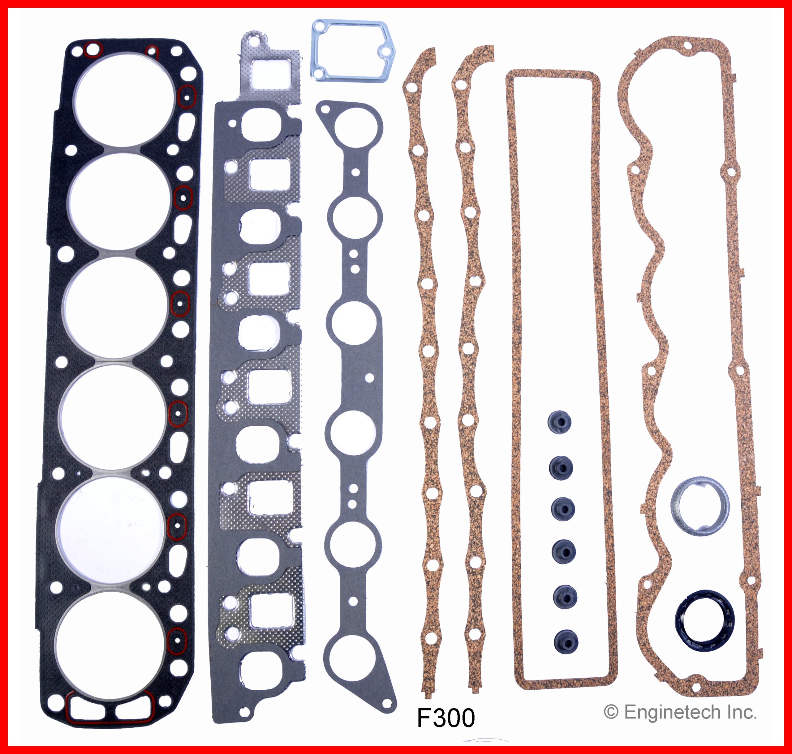 Enginetech F300 Gasket Set - PER