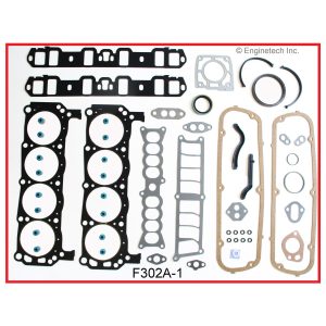 Enginetech F302A-1 Gasket Set - Full