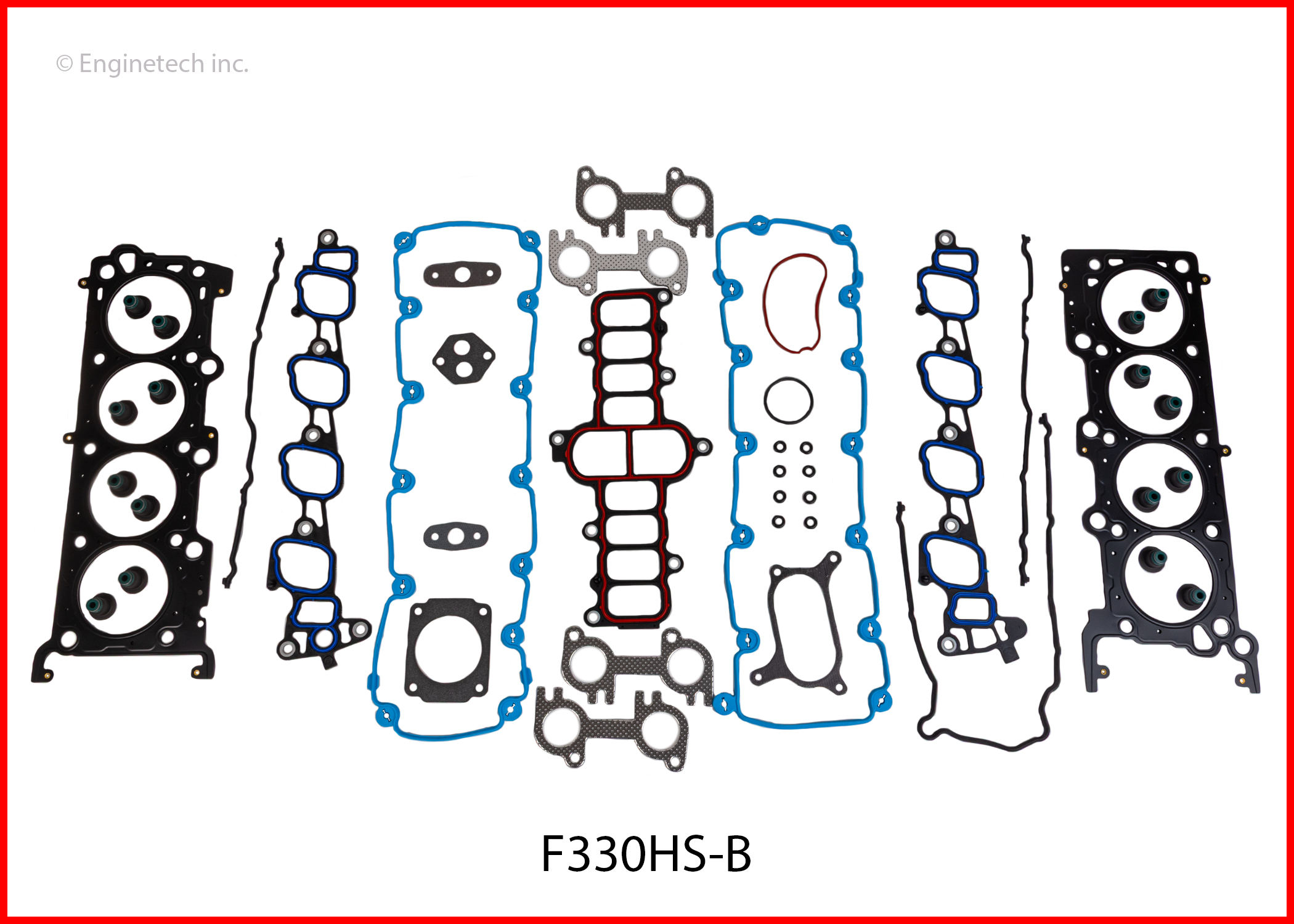 Enginetech F330HS-B Gasket Set - Head