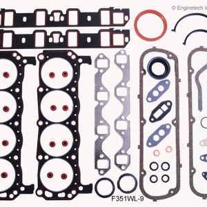 Enginetech F351WL-9 Gasket Set - Full