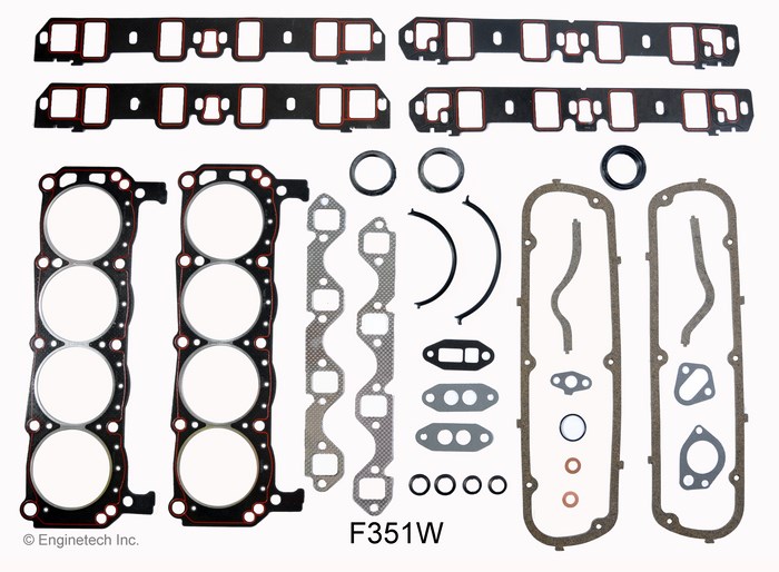 Enginetech F351W Gasket Set - PER