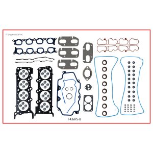 Enginetech F4.6HS-BWB Gasket Set - Head