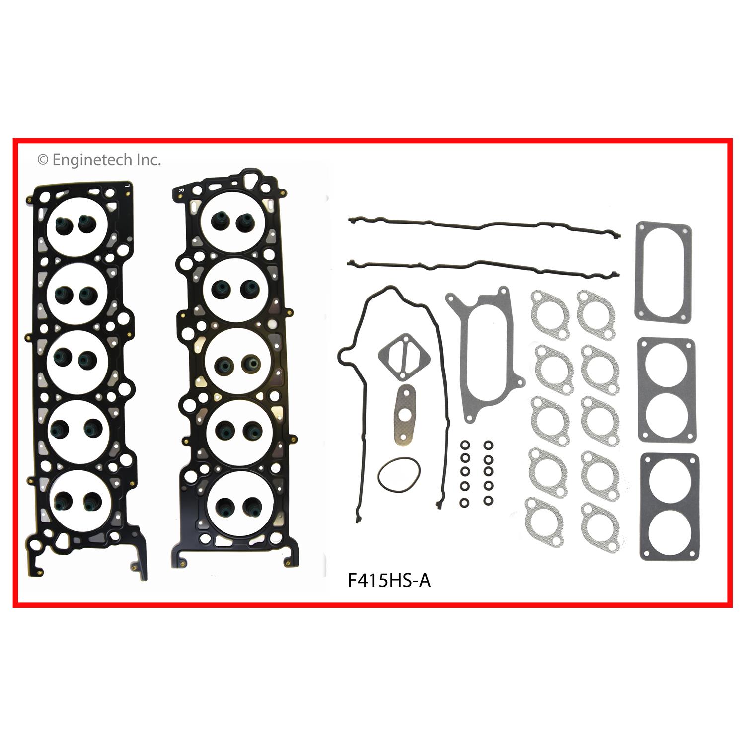 Enginetech F415HS-AWB Gasket Set - Head