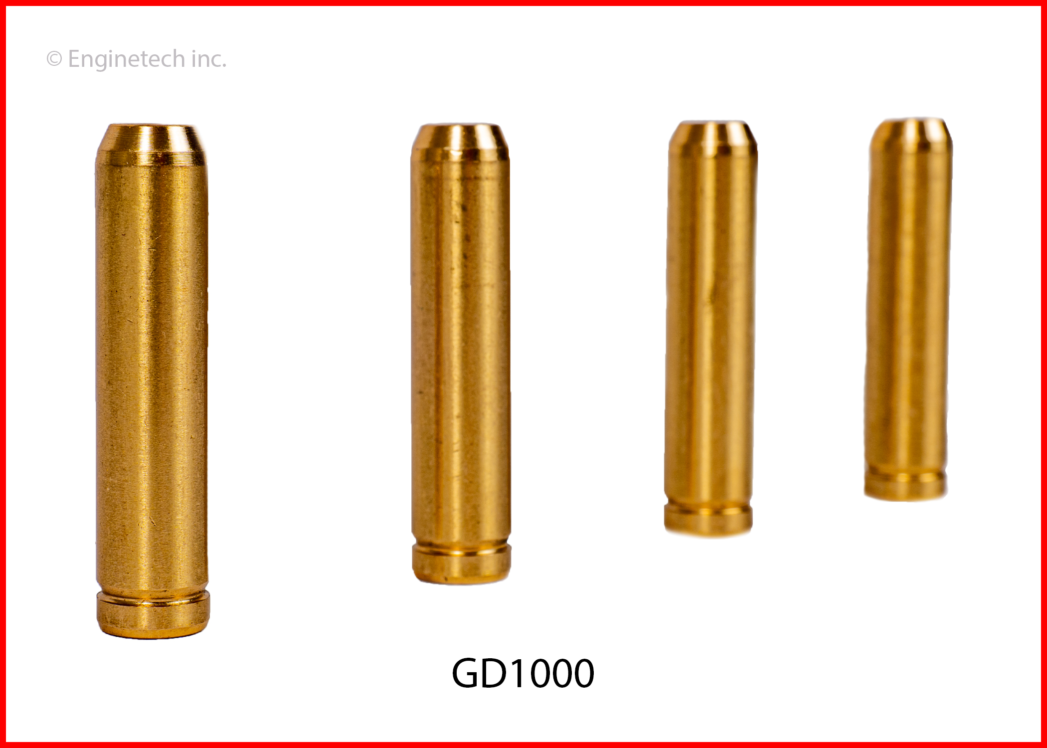 Enginetech GD1000 Valve Guides - Pack of 4