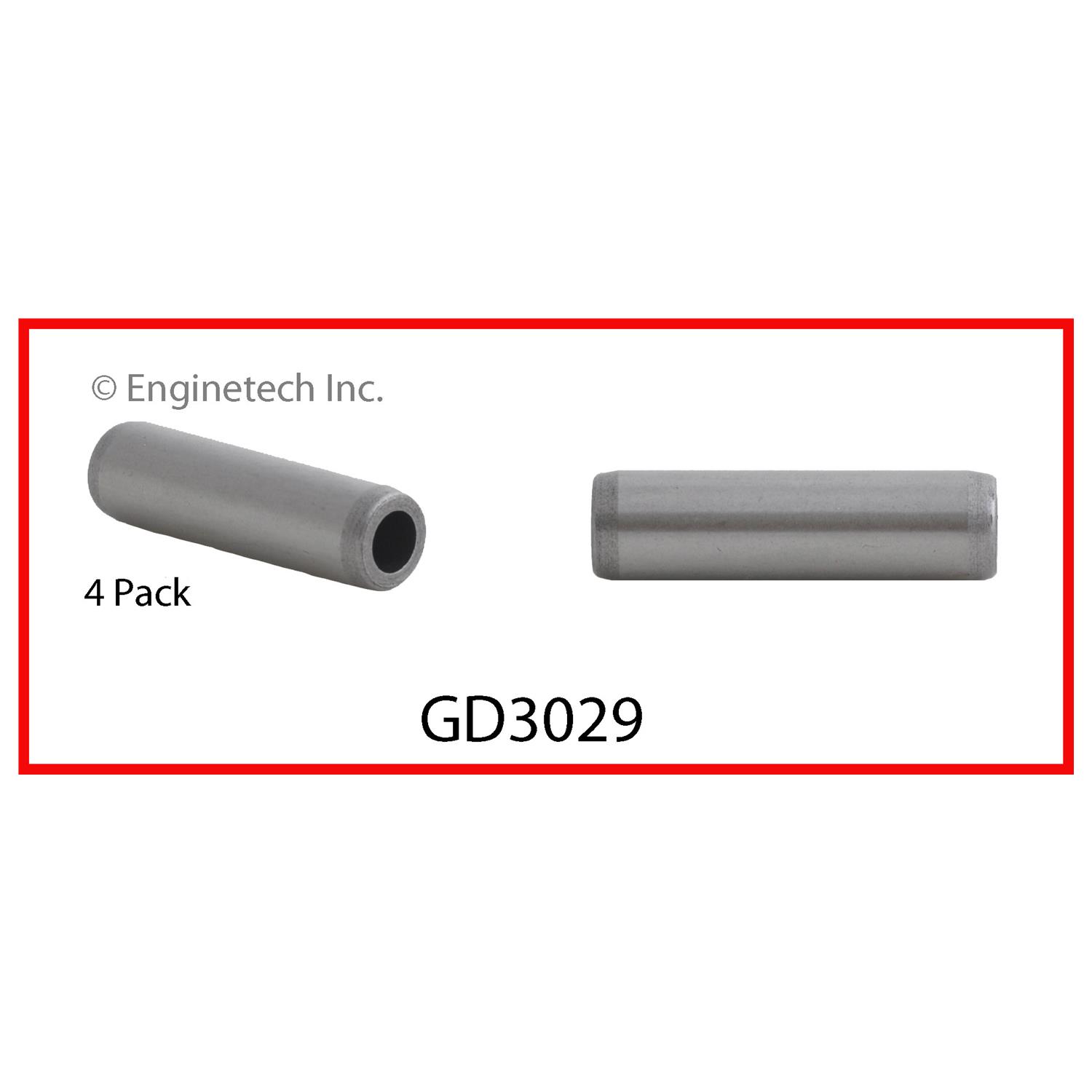 Enginetech GD3029 Valve Guides - Set of 4