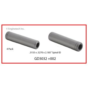 Enginetech GD3032+002 Valve Guides - Set of 4