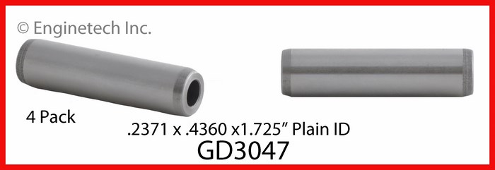 Enginetech GD3047 Valve Guides