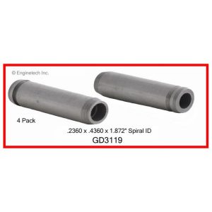 Enginetech GD3119 Valve Guides - Set of 4