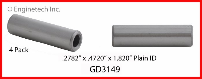 Enginetech GD3149 Valve Guides
