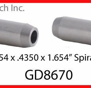 Enginetech GD8670 Valve Guides - Set of 4