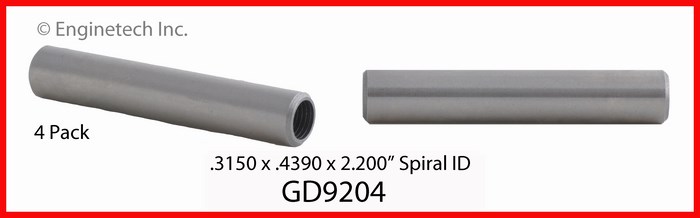 Enginetech GD9204 Valve Guides