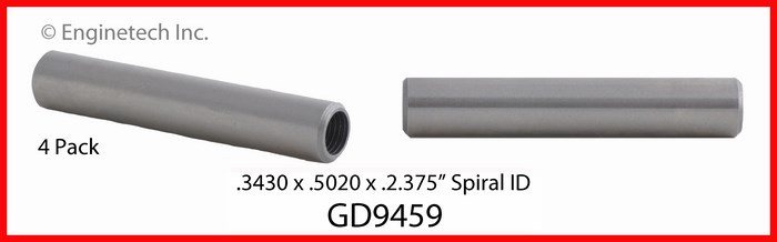 Enginetech GD9459 Valve Guides