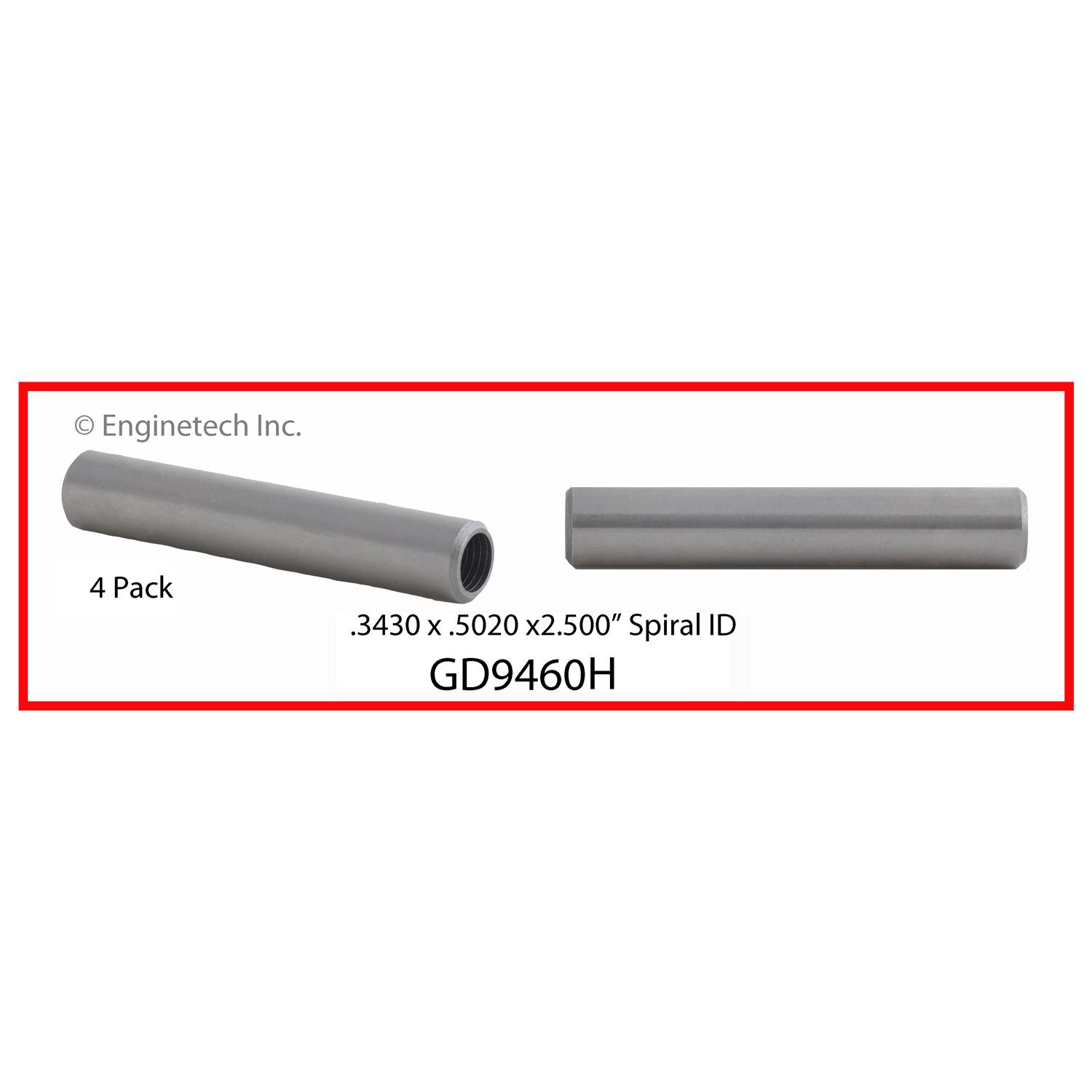 Enginetech GD9460H Valve Guides