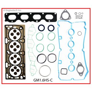 Enginetech GM1.6HS-CWB Gasket Set - Head
