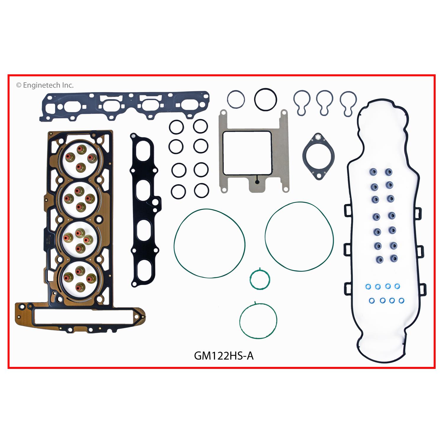Enginetech GM122HS-AWB Gasket Set - Head