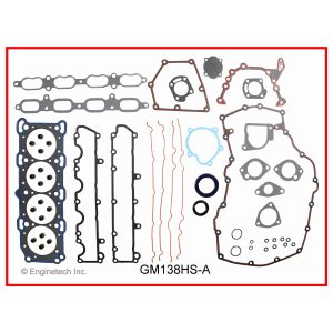 Enginetech GM138HS-A Gasket Set - Head