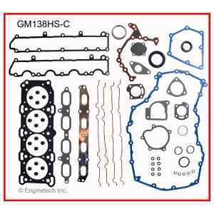 Enginetech GM138HS-C Gasket Set - Head