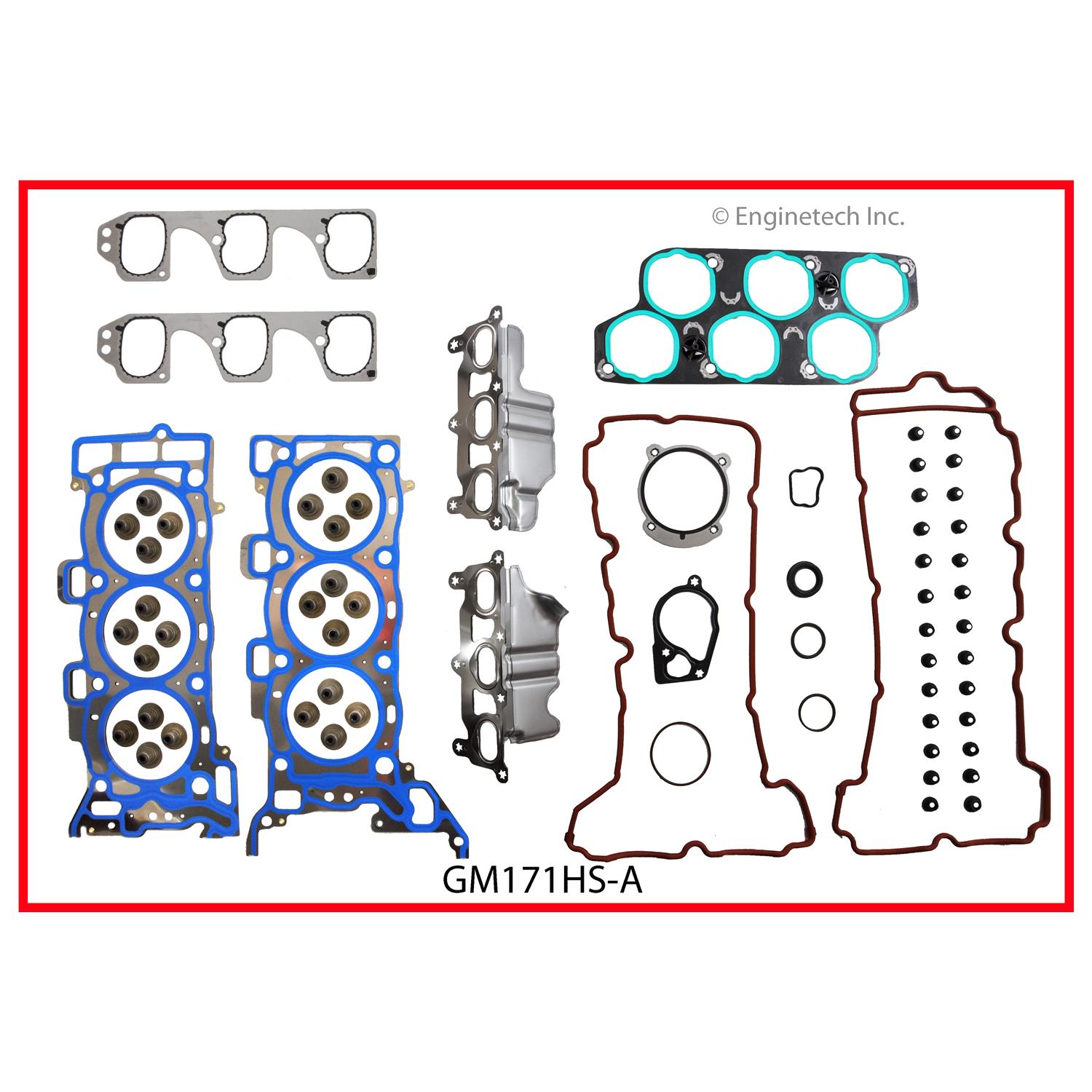 Enginetech GM171HS-AWB Gasket Set - Head