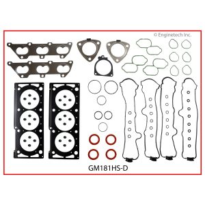 Enginetech GM181HS-D Gasket Set - Head