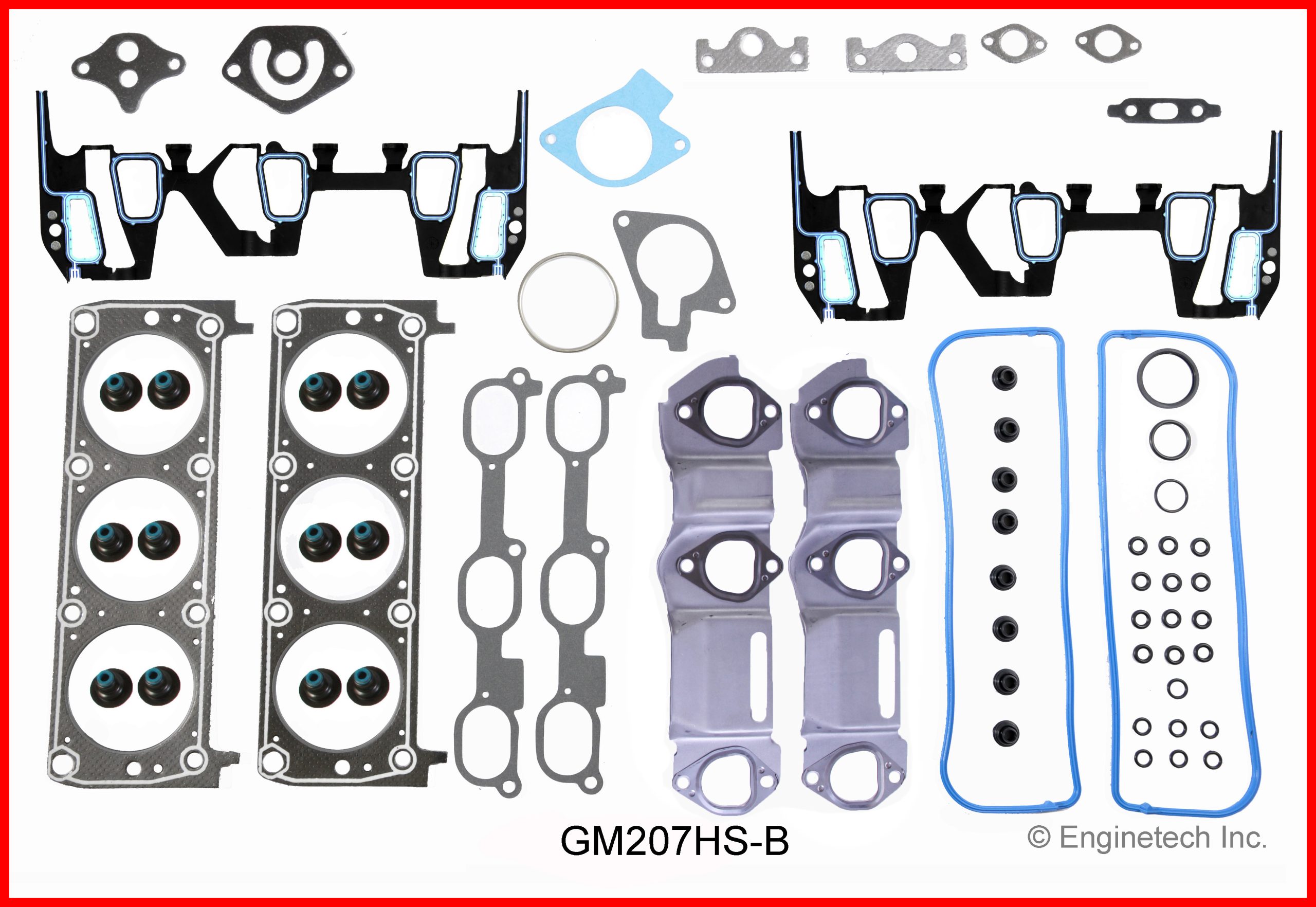 Enginetech GM207HS-BBWB Gasket Set - Head
