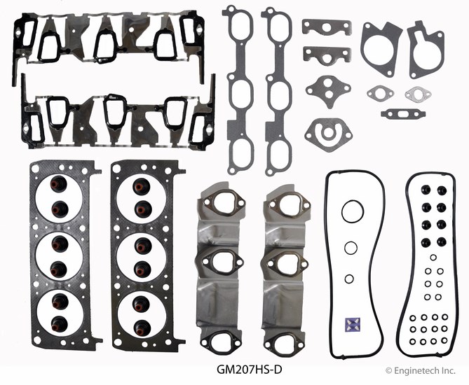 Enginetech GM207HS-D Gasket Set - Head
