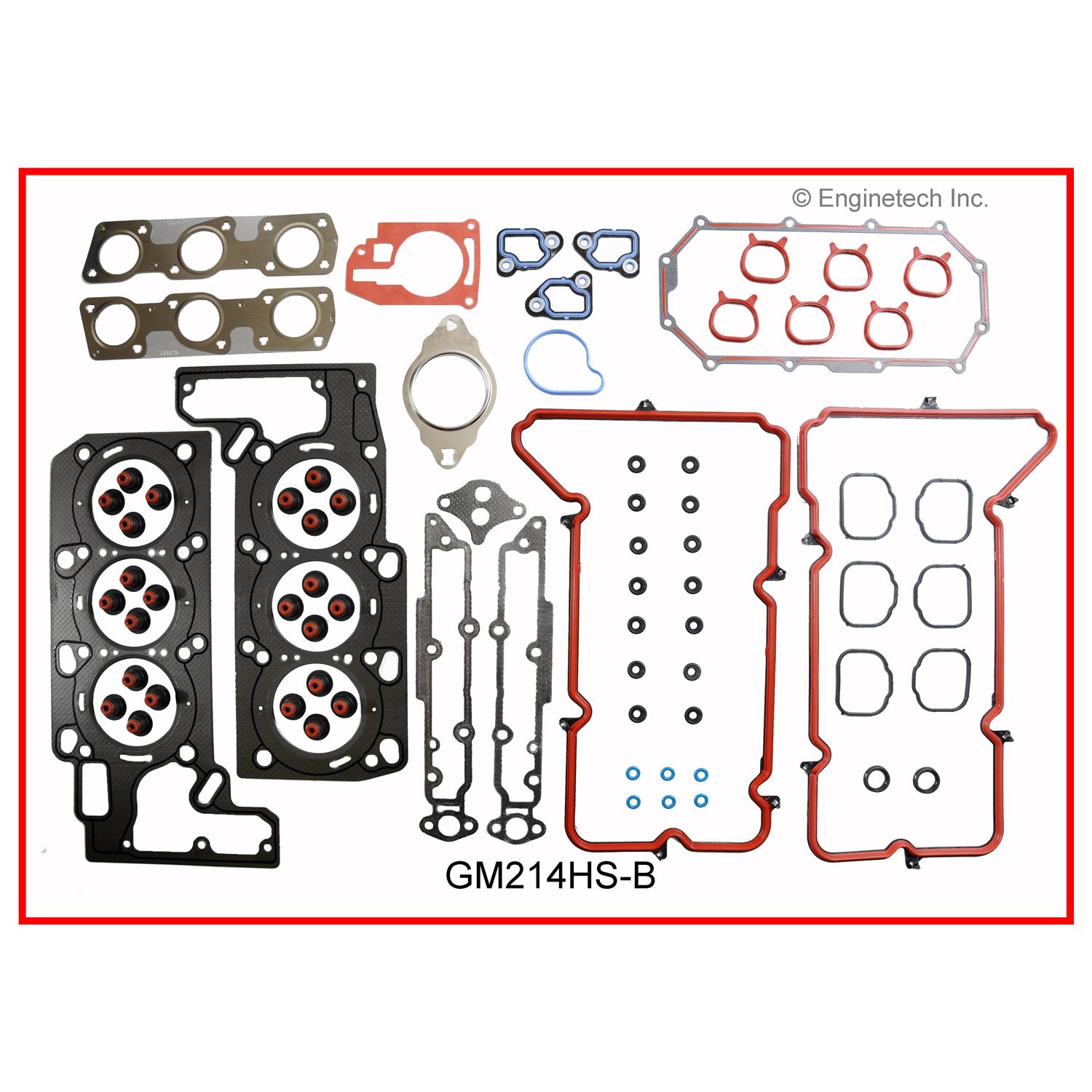Enginetech GM214HS-BWB Gasket Set - Head