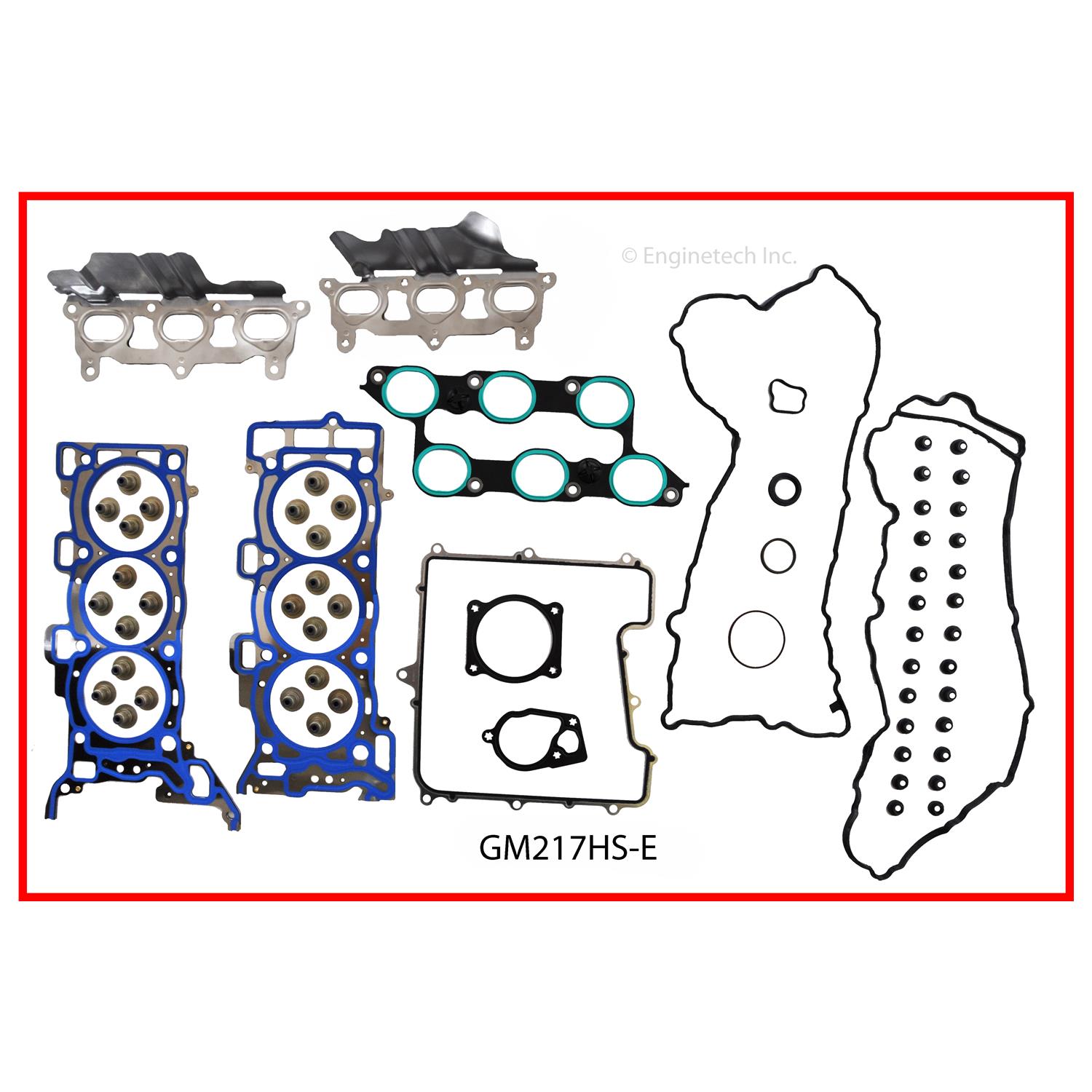 Enginetech GM217HS-EWB Gasket Set - Head
